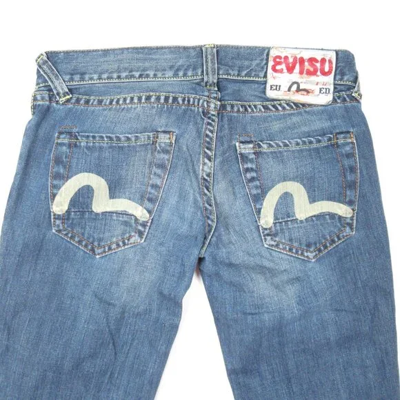 Vintage Evisu EU ED Women's Jeans 28 - Picture 4 of 12